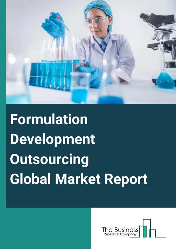 Formulation Development Outsourcing Global Market Report 2024 – By Service (Preformulation, Formulation Development), By Therapeutic Area (Oncology, Infectious Disease, Neurology, Hematology, Respiratory, Cardiovascular, Dermatology, Other Therapeutics), By Formulation (Oral, Injectable, Topical, Other Formulations), By End-User (Pharmaceutical Industries, Research And Academic Development) – Market Size, Trends, And Global Forecast 2024-2033
