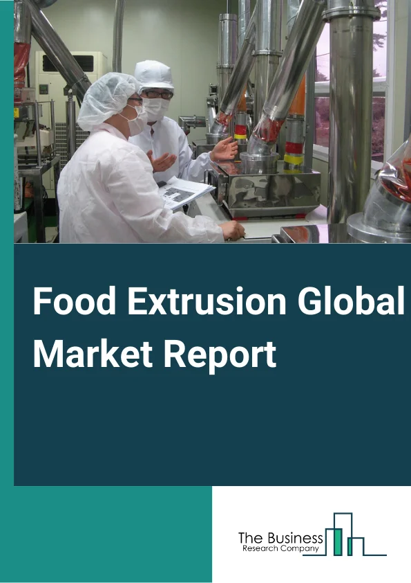 Food Extrusion Global Market Report 2024 – By Extruder (Single Screw, Twin Screw, Contra-Twin Screw), By Process (Cold, Hot), By Product Type (Savory Snacks, Breakfast Cereals, Breads, Flours and Starches, Textured Protein, Functional Ingredients, Other Product Types) – Market Size, Trends, And Global Forecast 2024-2033