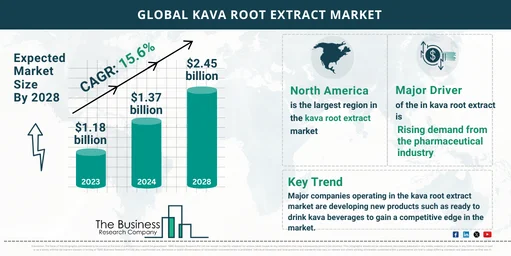 Global Kava Root Extract Market Report Infographic