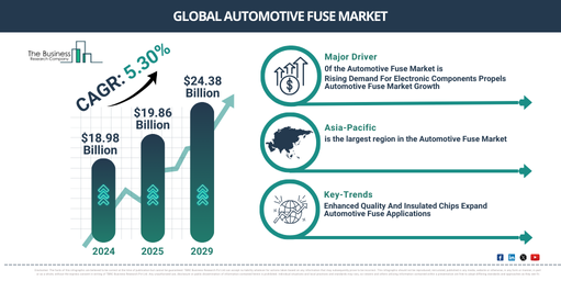 Global Automotive Fuse Market Report Infographic