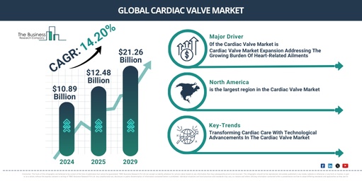 Global Cardiac Valve Market Report Infographic