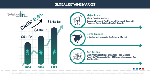 Global Betaine Market Report Infographic