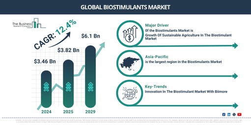 Global Biostimulants Market Report Infographic