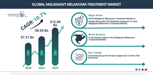 Global Malignant Melanoma Treatment Market Report Infographic