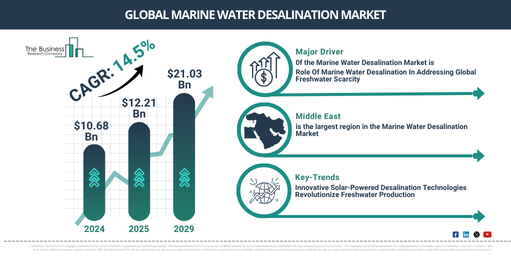 Global Marine Water Desalination Market Report Infographic