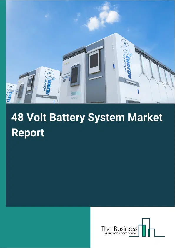 48 Volt Battery System Market Report 2026 48 Volt Battery System Market Report 2026