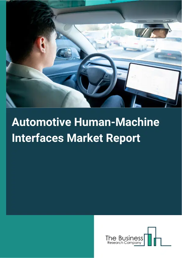 Automotive Human-Machine Interfaces Market Report 2026 Automotive Human-Machine Interfaces Market Report 2026