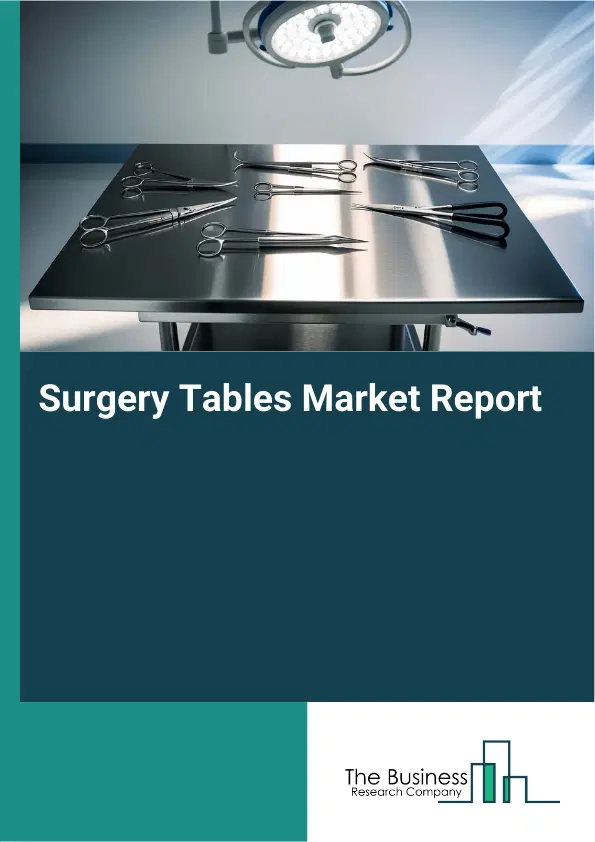 Surgery Tables Market Report 2026 Surgery Tables Market Report 2026