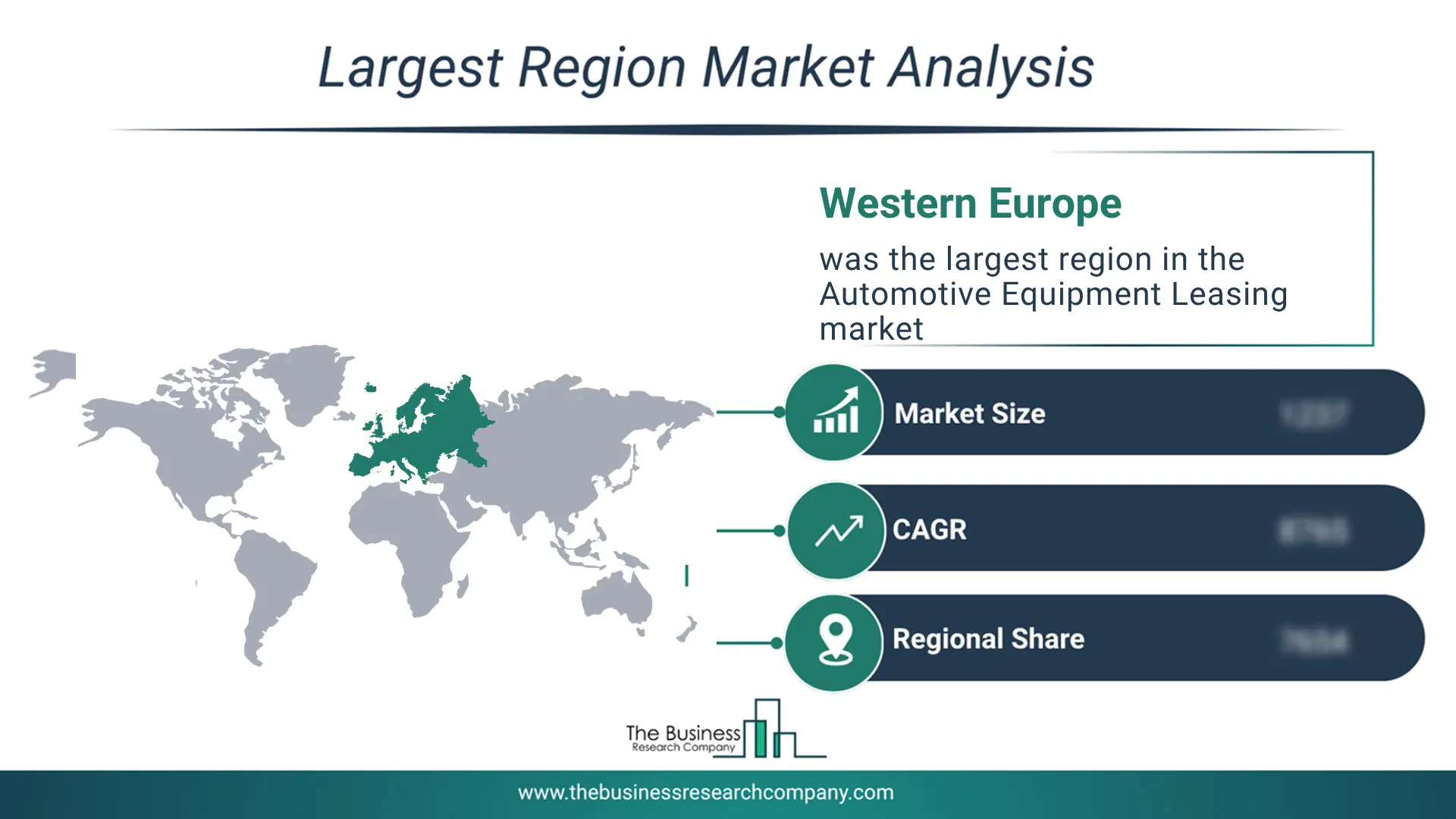 Automotive Equipment Leasing Market Largest Region & Market Analysis 2026 Market Analysis Map Highlighting Largest Region For Automotive Equipment Leasing Market