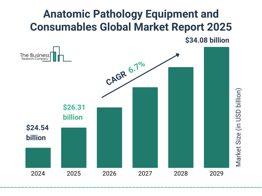 Anatomic Pathology Equipment and Consumables Market Size and growth rate 2025 to 2029: Graph