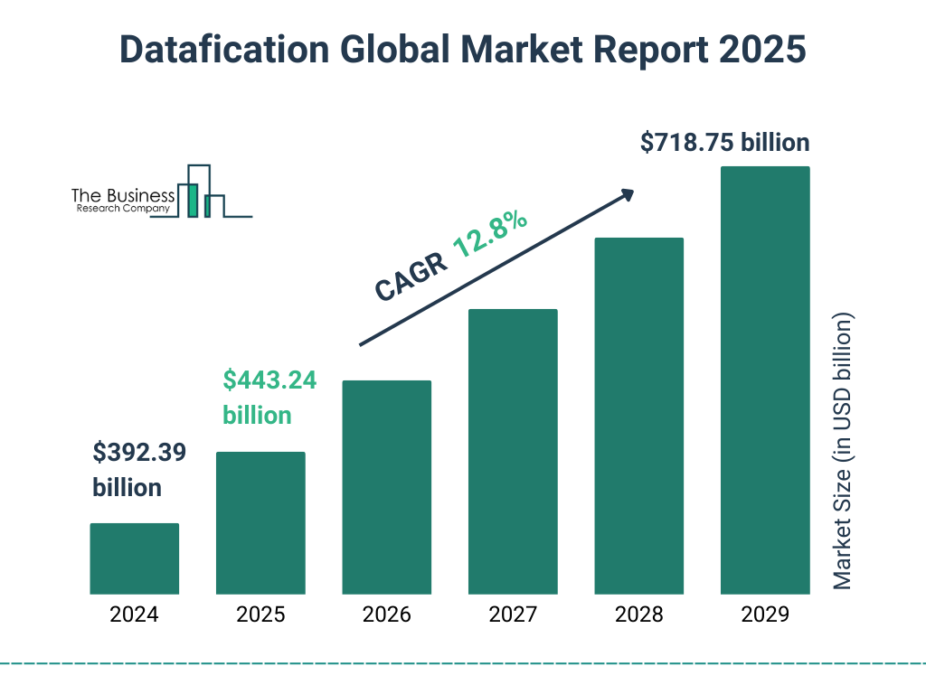 Datafication Market Size and growth rate 2025 to 2029: Graph