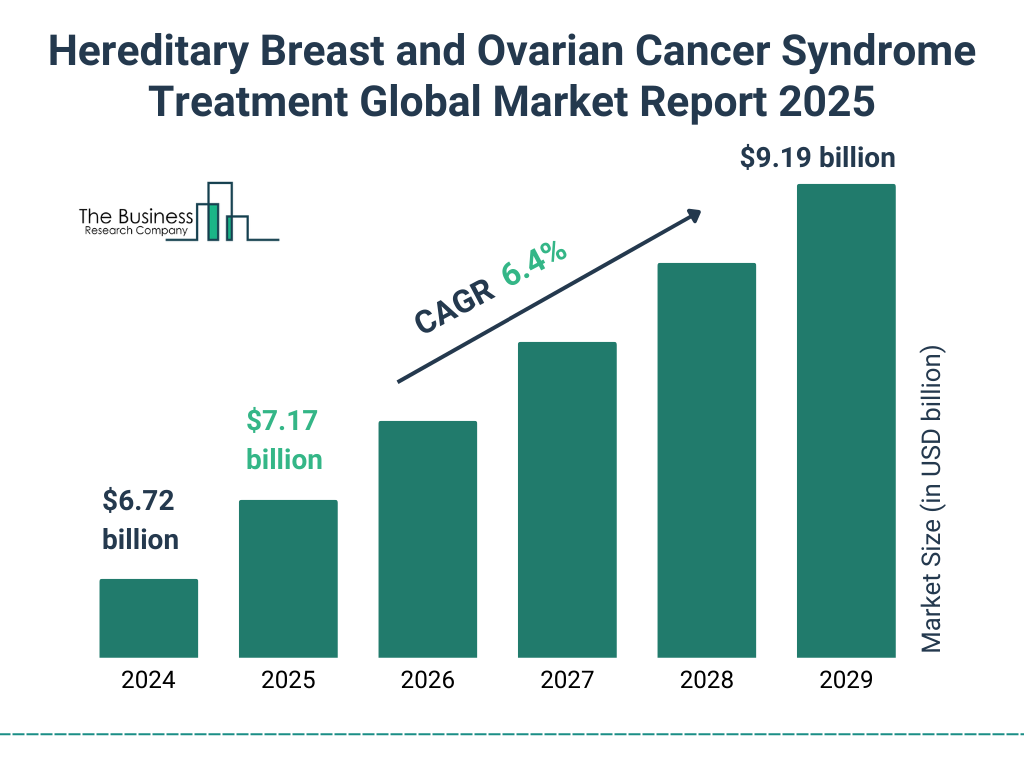 Hereditary Breast and Ovarian Cancer Syndrome Treatment Market Size and growth rate 2025 to 2029: Graph