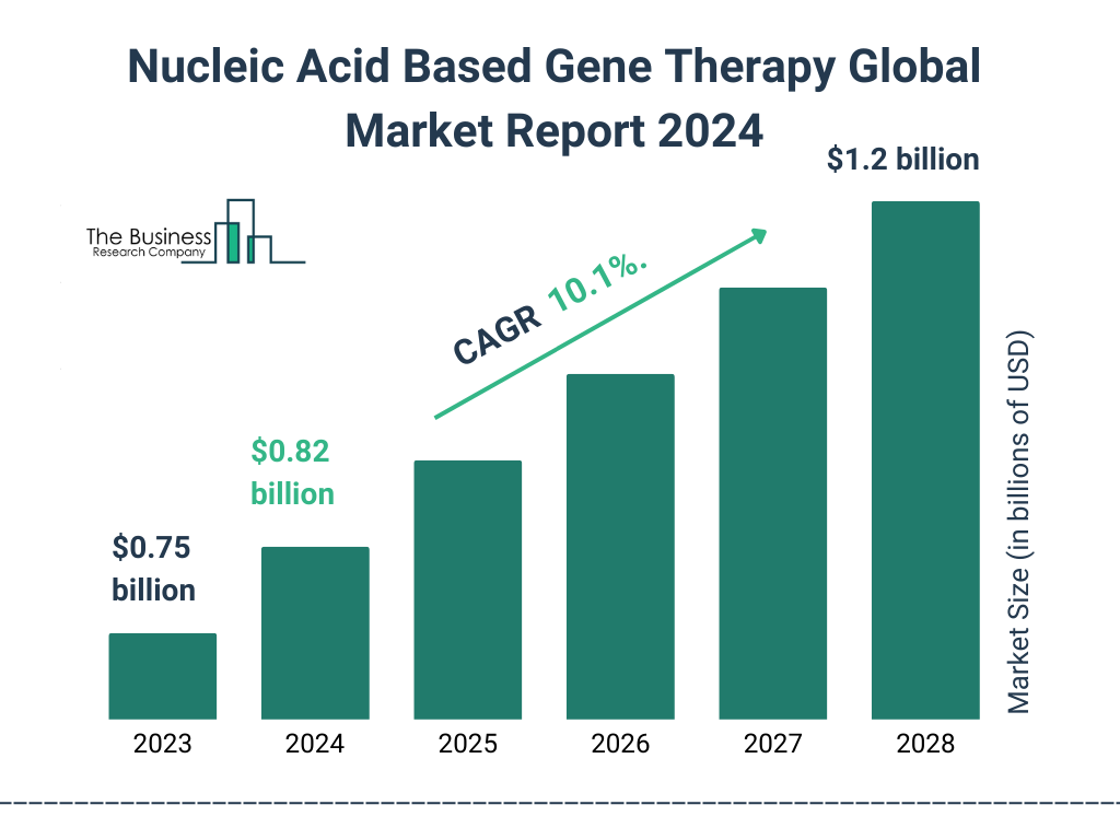 Global Nucleic Acid Based Gene Therapy Market Size 2023 to 2028: Graph