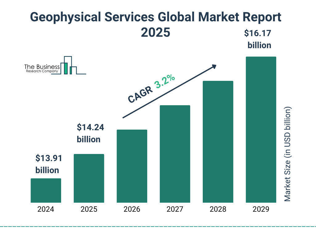 Geophysical Services Market Size and growth rate 2025 to 2029: Graph