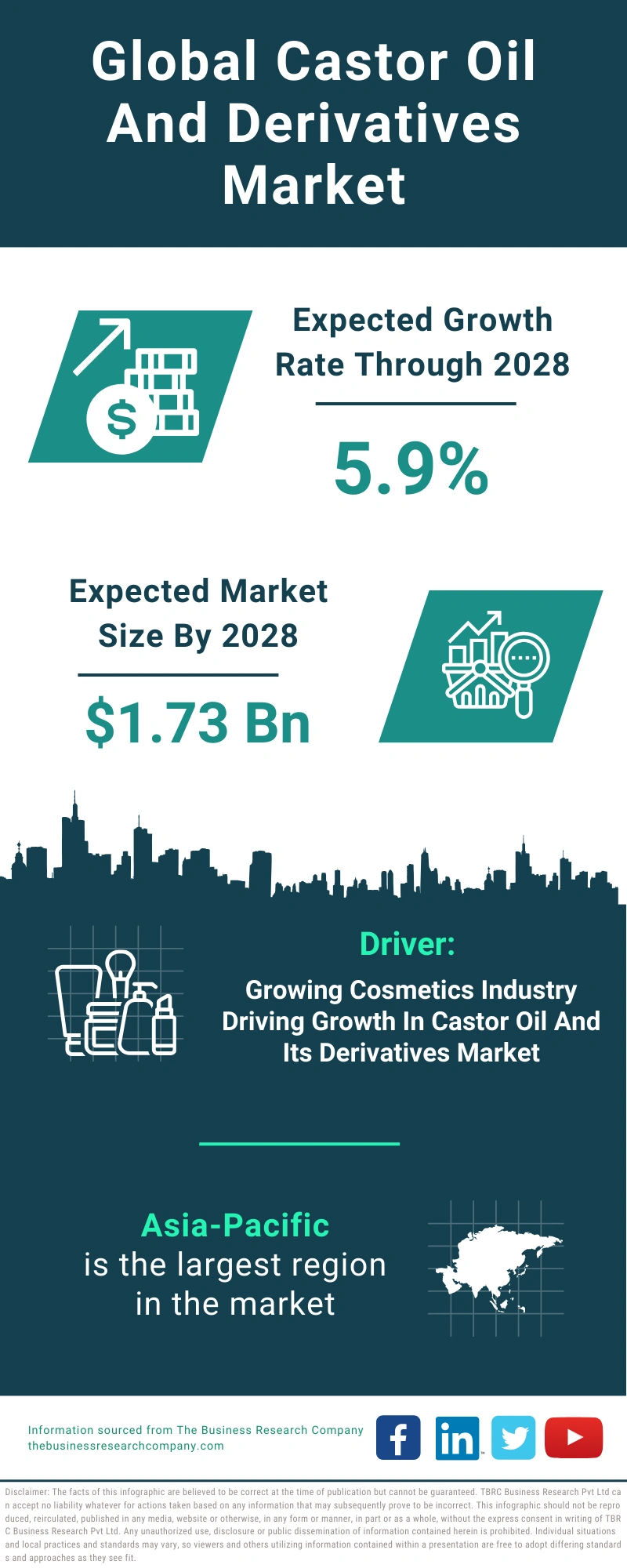 Castor Oil And Derivatives Global Market Report 2024