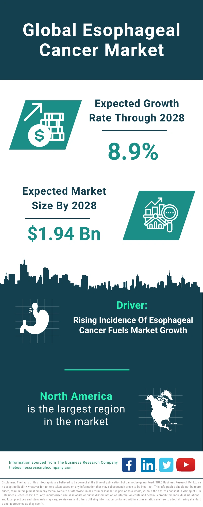 Esophageal Cancer Global Market Report 2024