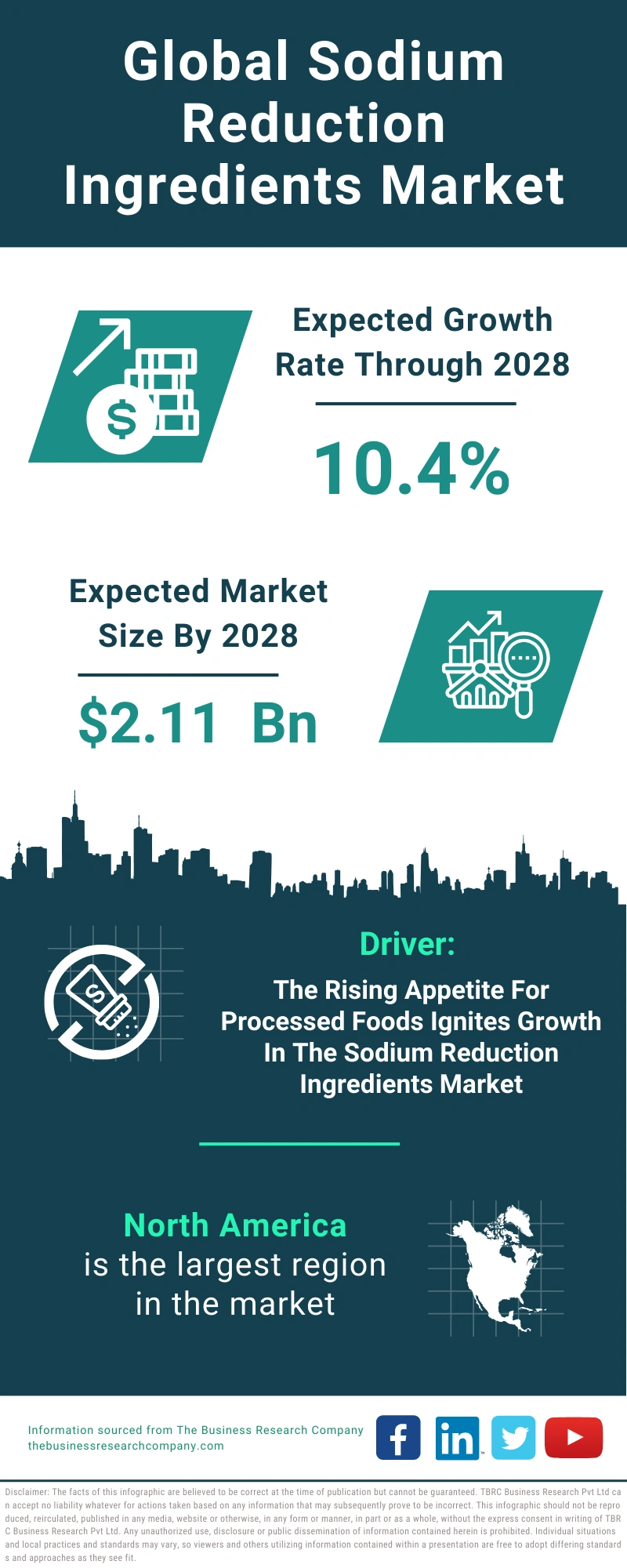 Sodium Reduction Ingredients Global Market Report 2024