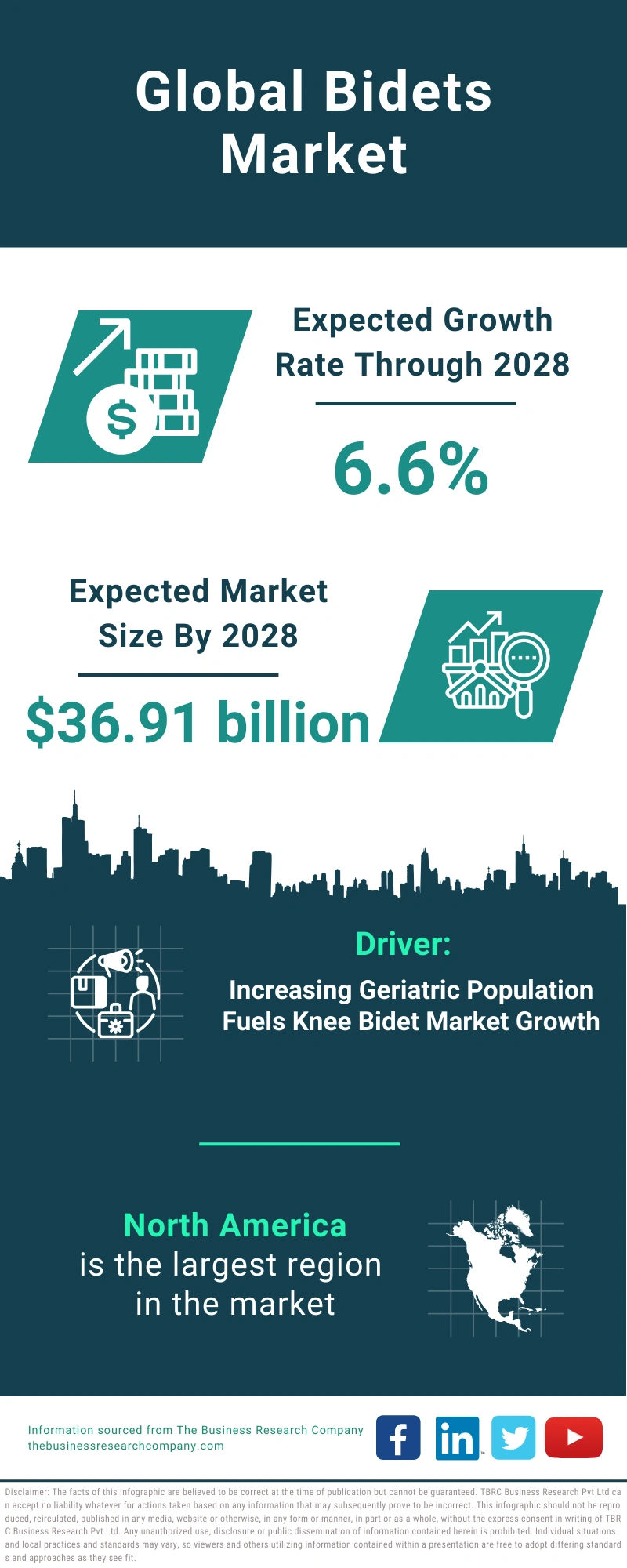 Global Bidets Market Infographic