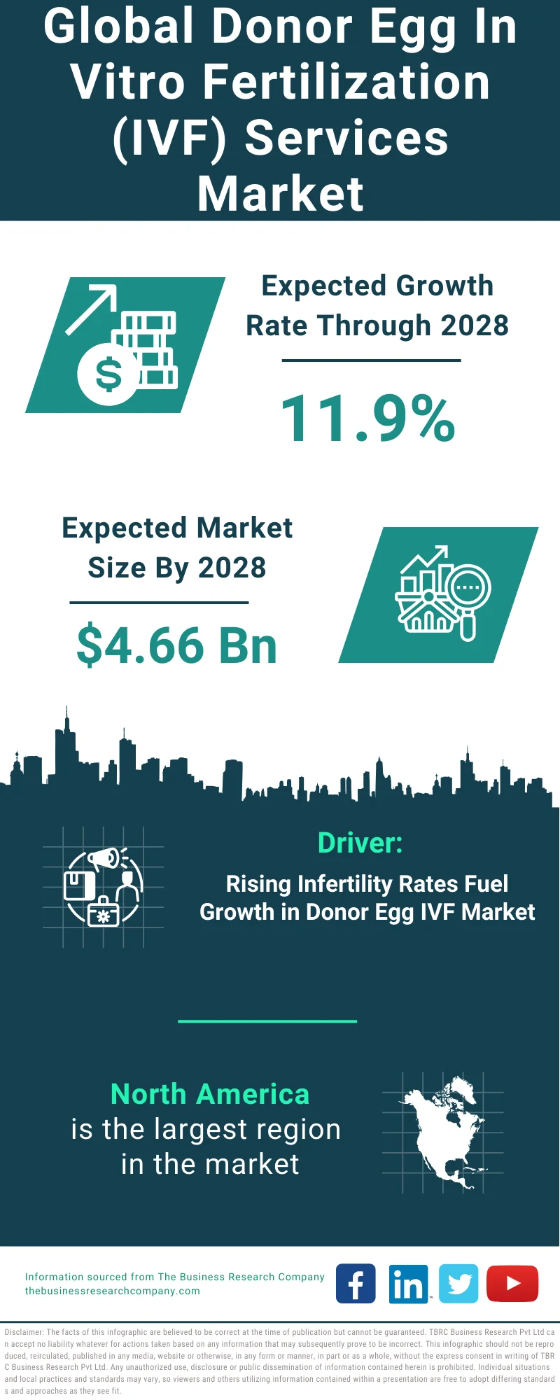 Donor Egg In Vitro Fertilization (IVF) Services Global Market Report 2024