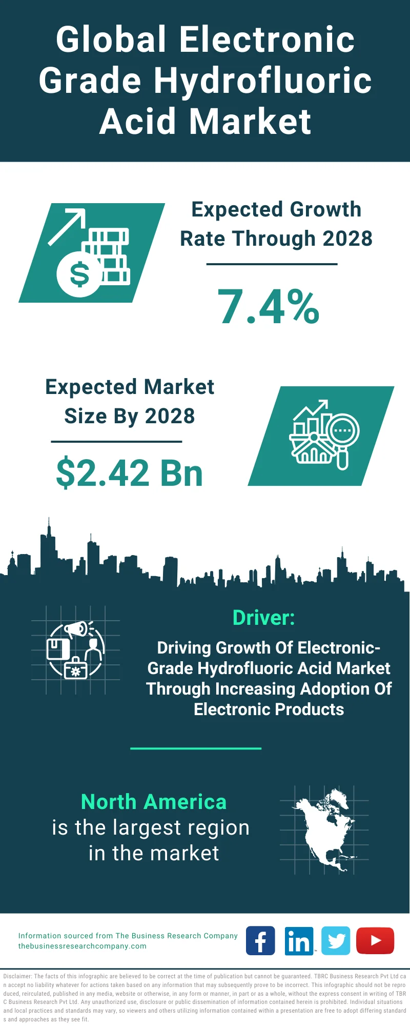 Electronic Grade Hydrofluoric Acid Global Market Report 2024 