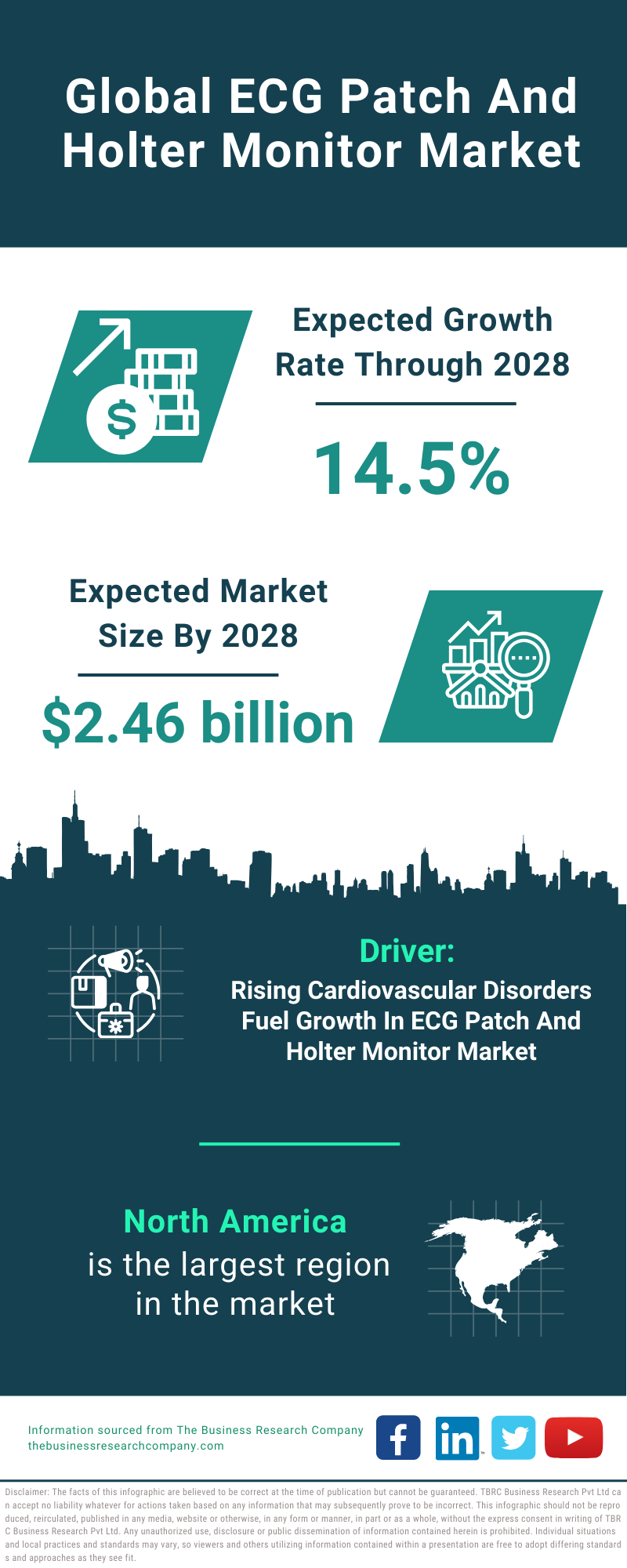 Global ECG Patch And Holter Monitor Market Infographic