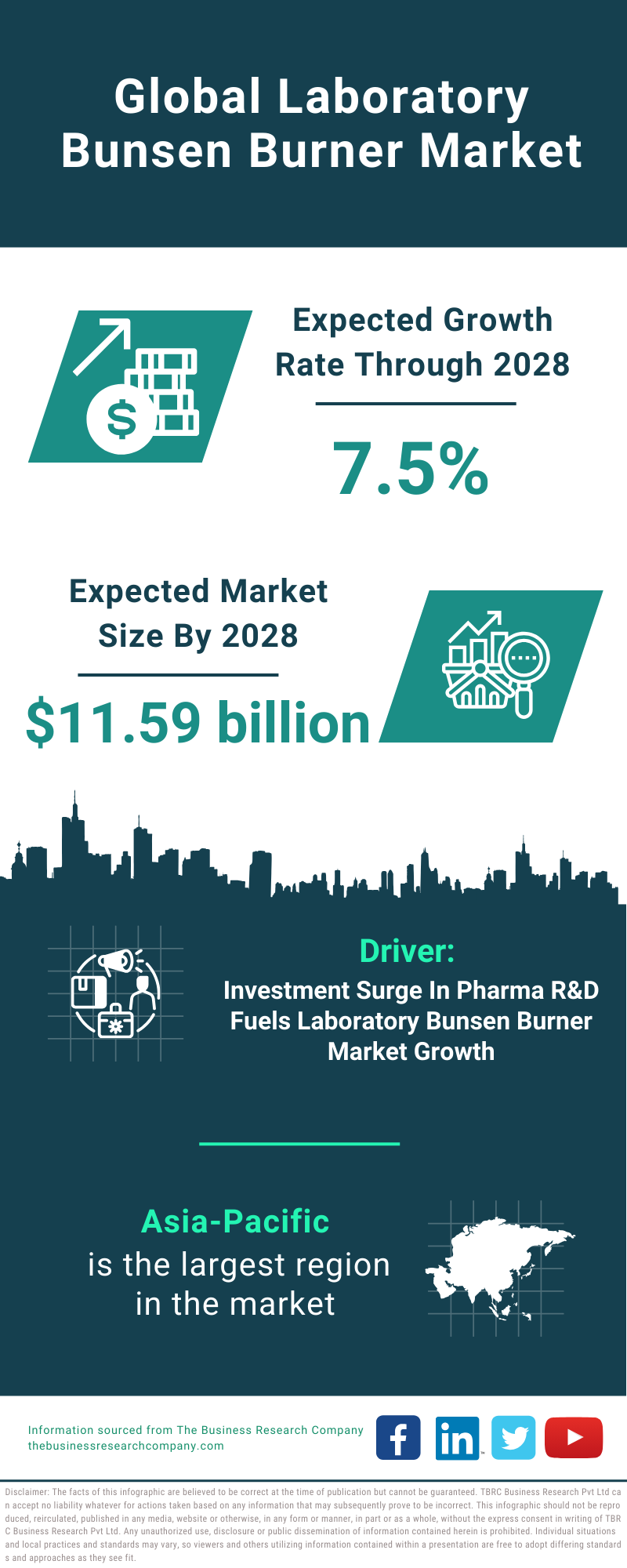 Global Laboratory Bunsen Burner Market Infographic