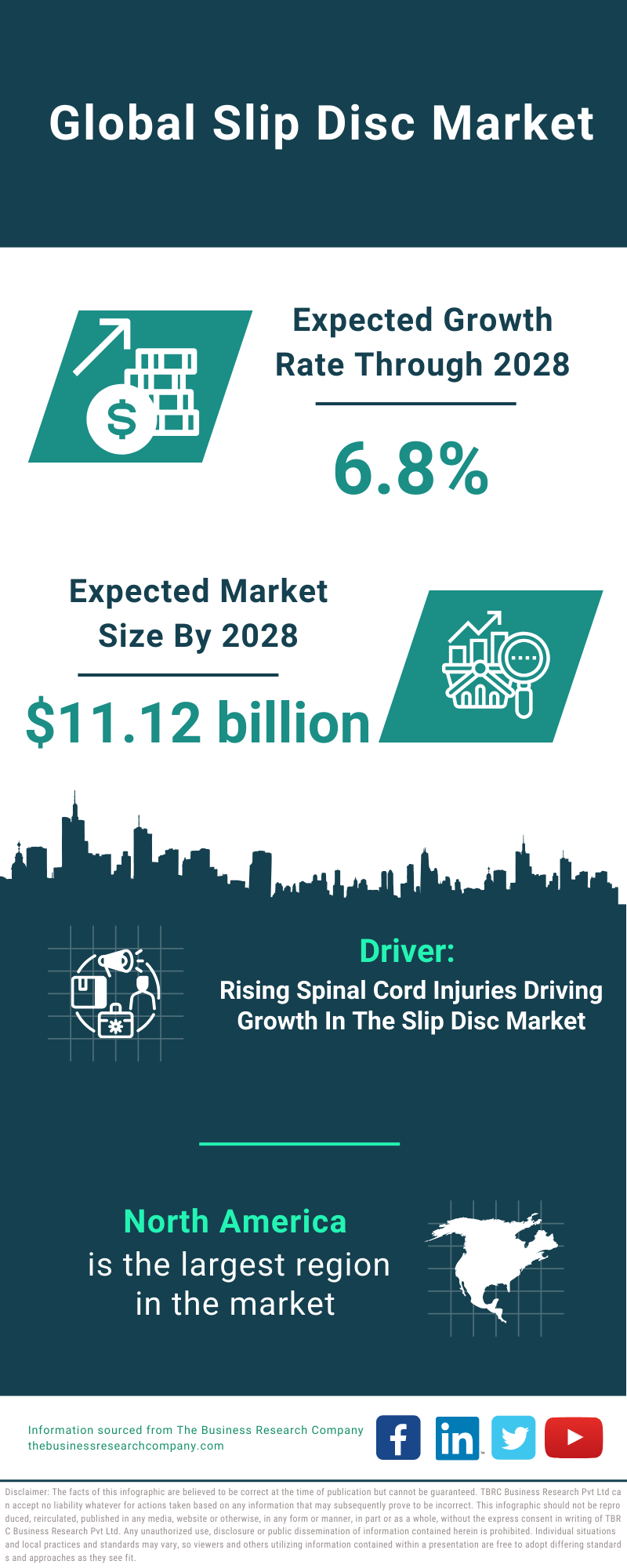 Global Slip Disc Market Infographic