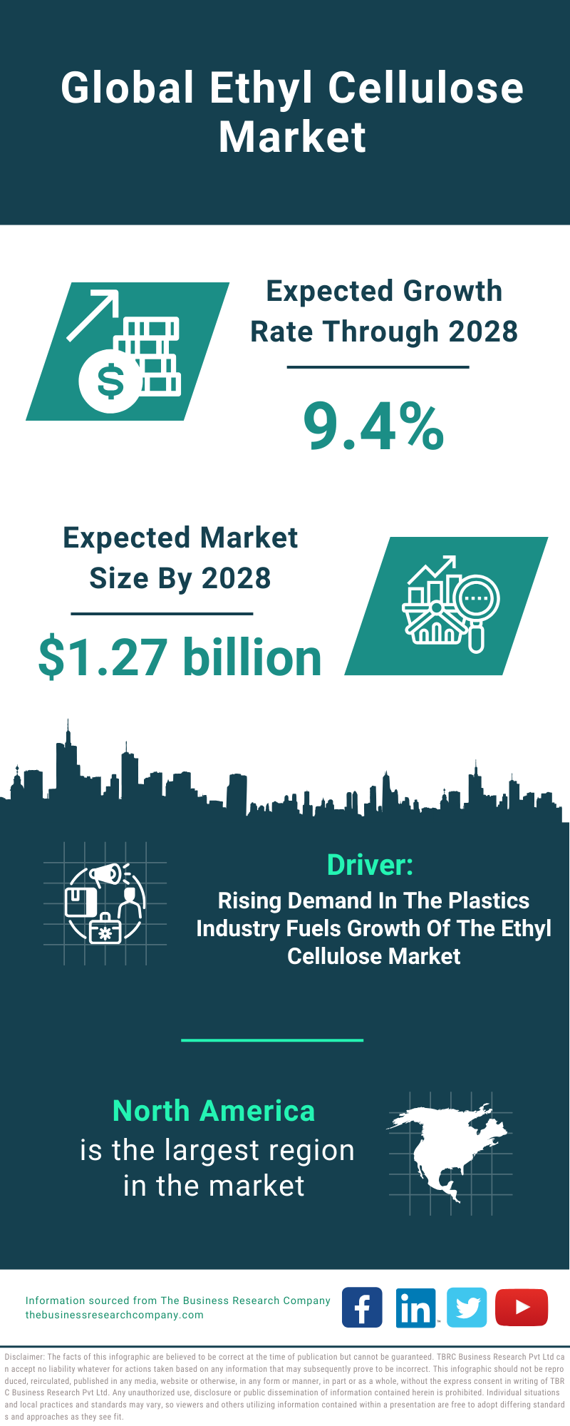 Global Ethyl Cellulose Market Infographic