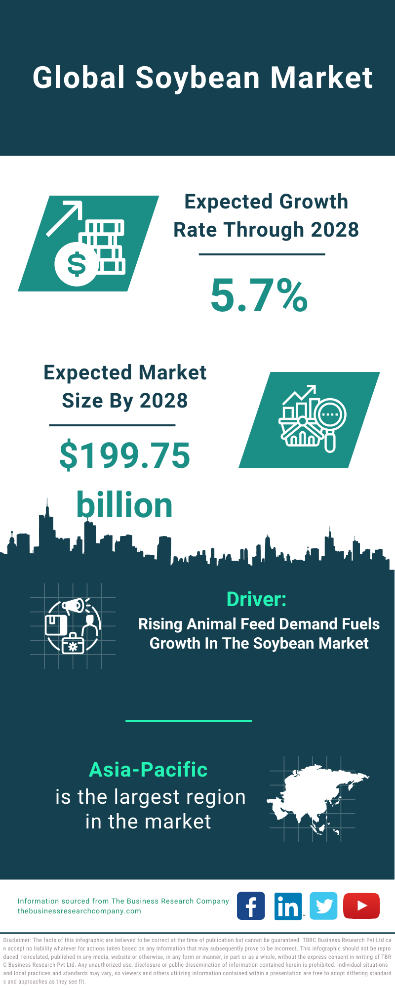 Global Soybean Market Infographic