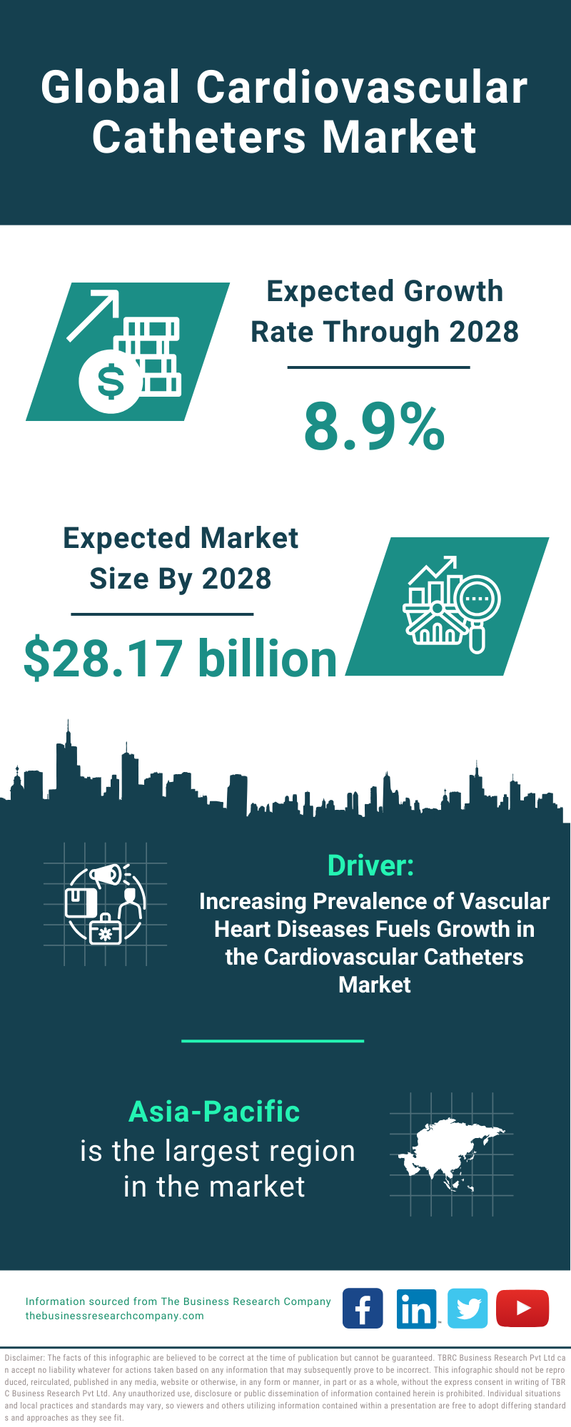 Global Cardiovascular Catheters Market Infographic