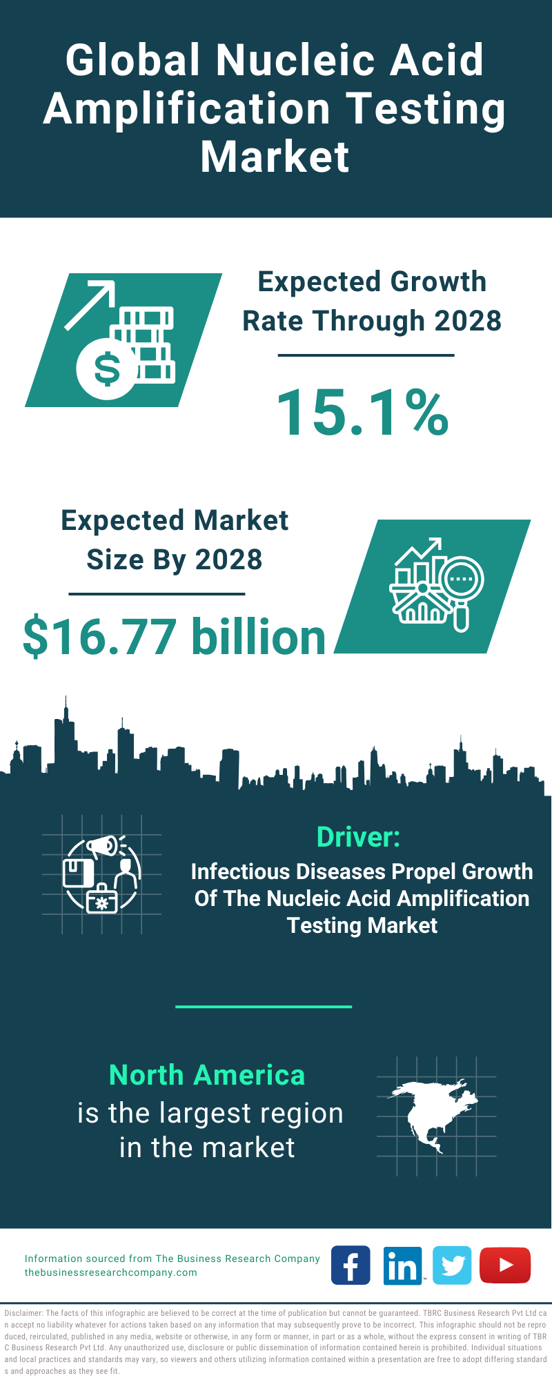 Global Nucleic Acid Amplification Testing Market Infographic