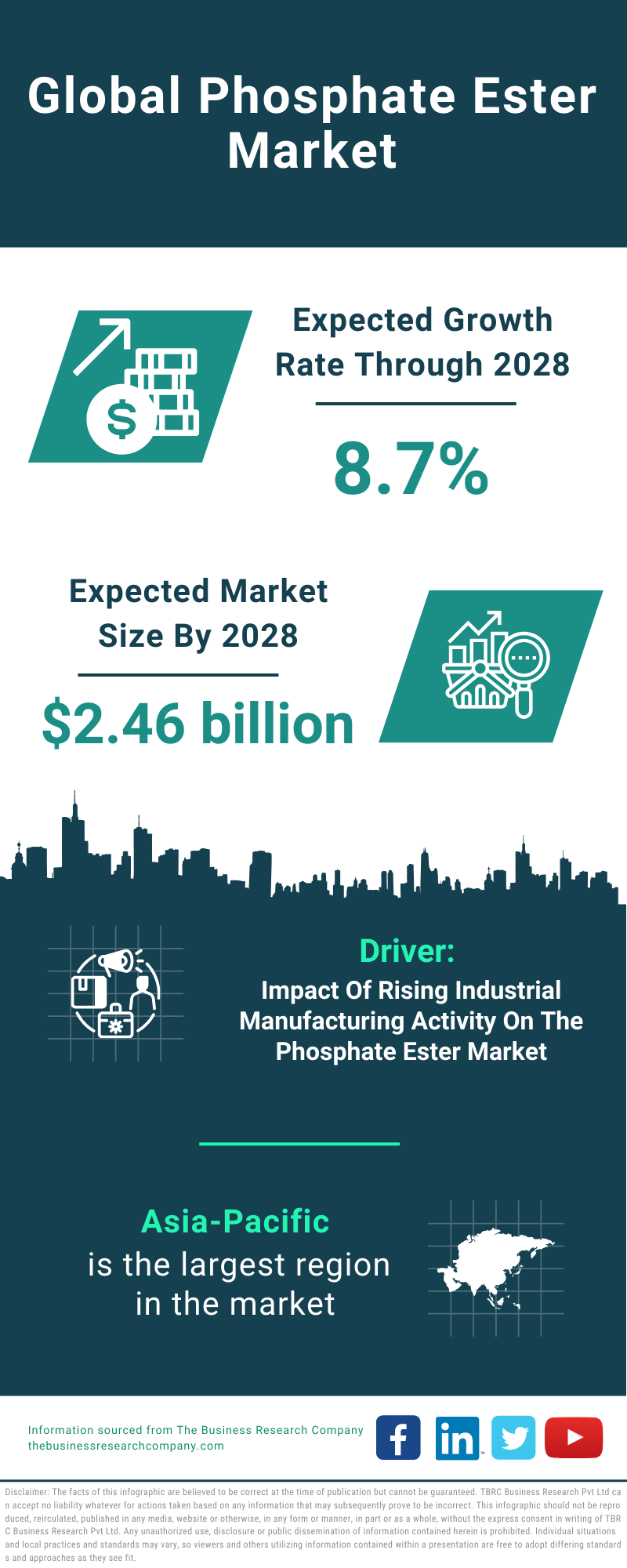 Global Phosphate Ester Market Infographic