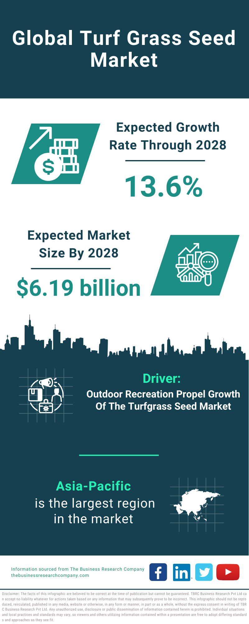 Global Turf Grass Seed Market Infographic