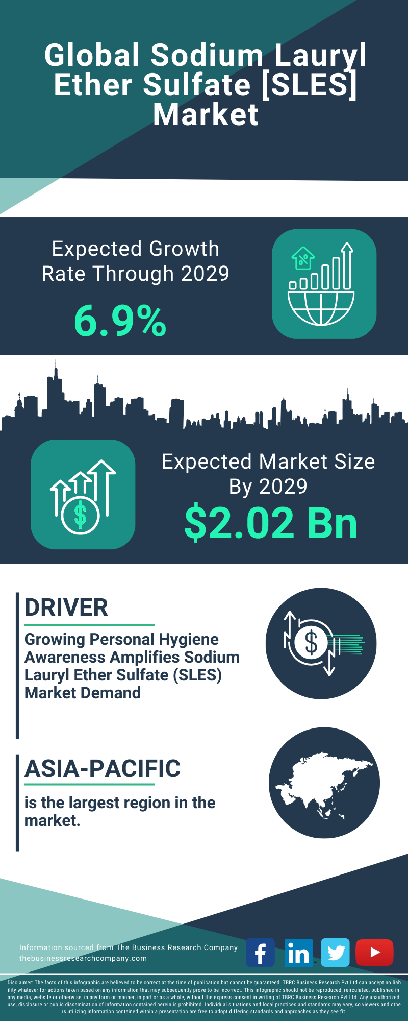 Sodium Lauryl Ether Sulfate [SLES] Global Market Report 2025