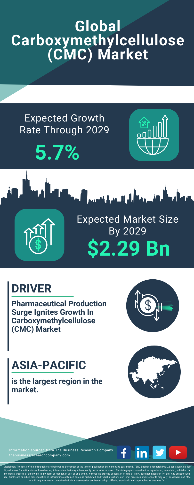 Carboxymethylcellulose (CMC) Global Market Report 2025