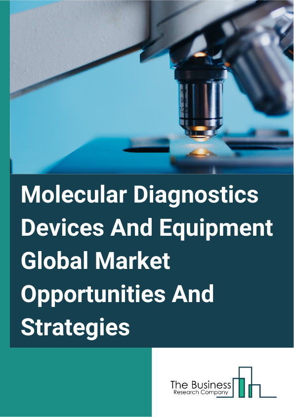 Molecular Diagnostics Devices And Equipment Market 2024 – By Product (Instruments, Reagents And Consumables, Software), By Technology (DNA (Deoxyribonucleic Acid) Sequencing, Polymerase Chain Reaction, Isothermal Nucleic Acid Amplification Technology, Transcription Mediated Amplification (TMA), In Situ Hybridization, Microarrays, Other Technologies), By Application (Cancer, Pharmacogenomics, Genetic Testing, Infectious Disease, Prenatal, Other Applications), By End User (Diagnostic Laboratories, Hospitals, Other End-Users), And By Region, Opportunities And Strategies – Global Forecast To 2033