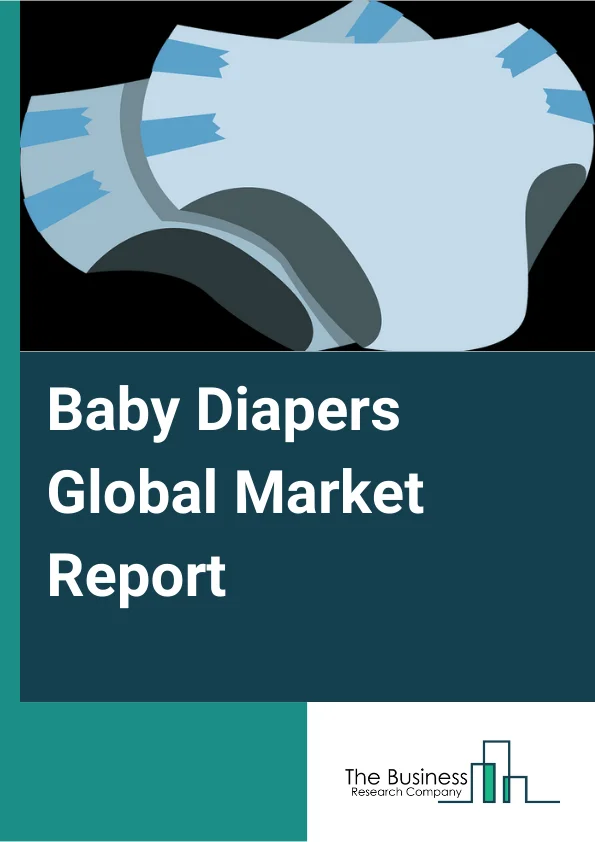 Baby Diapers Global Market Report 2024 – By Type (Cloth Diapers, Disposable Diapers, Other Types), By Size (Small And Extra Small (S And XS), Medium (M), Large (L), Extra Large (XL)), By Age Group (Infants (0-6 Months), Babies And Young Toddlers (6-18 Months), Toddlers (18-24 Months), Children Above 2 Years), By Distribution Channel (Hypermarket Or Supermarket, Convenience Stores, Pharmacy Or Drug Stores, Online Sales Channel, Other Distribution Channels) – Market Size, Trends, And Global Forecast 2024-2033