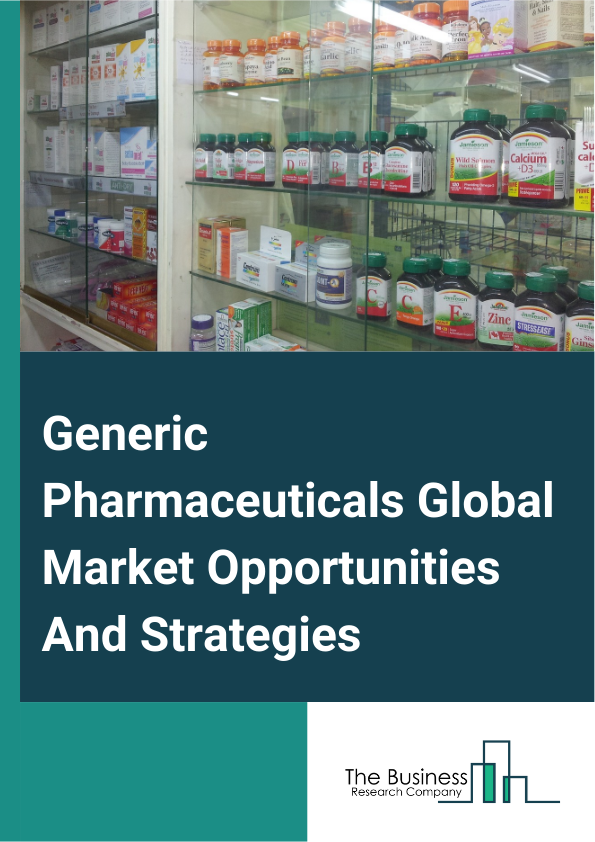 Generic Pharmaceuticals Market 2024 – By Type (Biosimilars, Generics), By Therapy (Oncology Drugs, Central Nervous System Drugs, Anti-Infective Drugs, Respiratory Diseases Drugs, Cardiovascular Drugs, Metabolic Disorders Drugs, Musculoskeletal Disorders Drugs, Others), By Drug Delivery (Oral, Injectables, Dermal/Topical, Other Drug Delivery), By Distribution Channel (Hospital Pharmacies, Retail Pharmacies, Online Pharmacies), And By Region, Opportunities And Strategies – Global Forecast To 2033