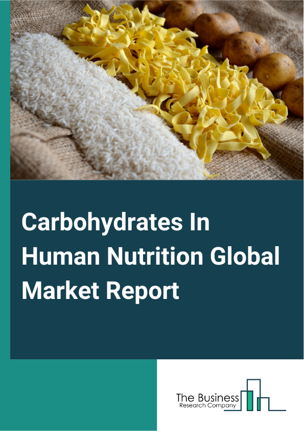 Carbohydrates In Human Nutrition Global Market Report 2024 – By Type (Monosaccharides, Disaccharides, Carbohydrate Derivatives), By Age Group (Adults, Childhood), By Population (Pediatric, Geriatric, Maternal), By Application (Dietary Supplements, Functional Nutrition, Sports Nutrition, Infant Nutrition) – Market Size, Trends, And Global Forecast 2024-2033