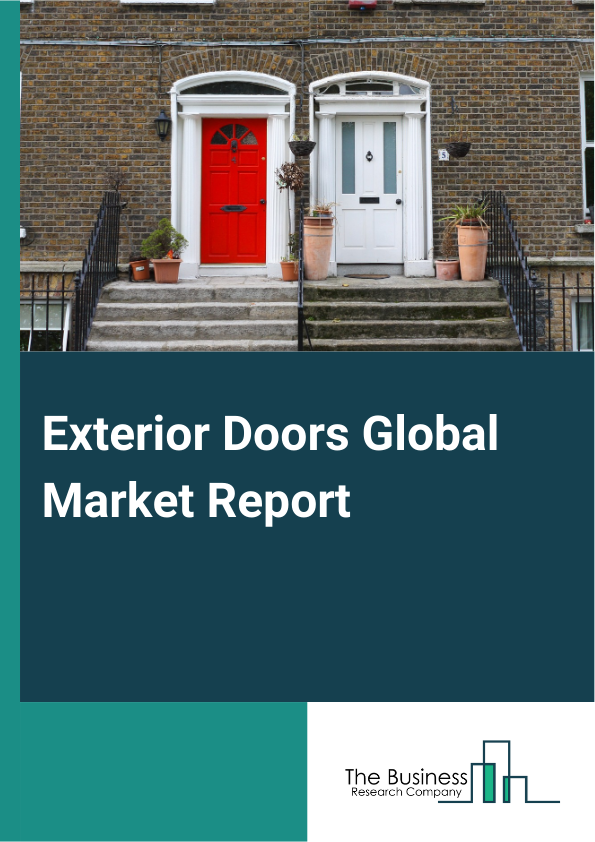 Exterior Doors Global Market Report 2024 – By Doors Type (Panel Doors, Bypass Doors, Bifold Doors, Pocket Doors, Other Doors Types), By Material (Wood, Metal, Glass, Fiberboard, Fiberglass, Vinyl, Other Materials), By Mechanism (Swinging, Sliding, Folding, Revolving, Other Mechanisms), By Application (Residential, Commercial, Industrial), By End-User (Homeowners, Contractors, Architects, Other End-Users) – Market Size, Trends, And Global Forecast 2024-2033