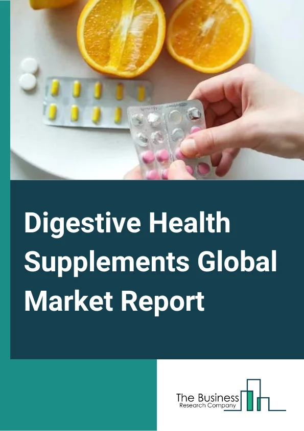 Digestive Health Supplements Global Market Report 2023 – By Product  (Prebiotics, Probiotics, Enzymes, Fulvic Acid, Other Product), By Form  (Capsules, Tablets, Powders, Liquids, Other Form), By Distribution Channel  (Supermarkets/Hypermarkets, Convenience Store, Specialty Store , Pharmacies , E Commerce, Other Distribution Channels) – Market Size, Trends, And Global Forecast 2023-2032