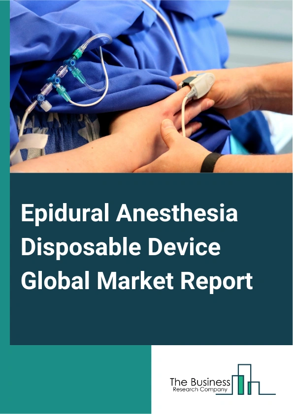 Epidural Anesthesia Disposable Device