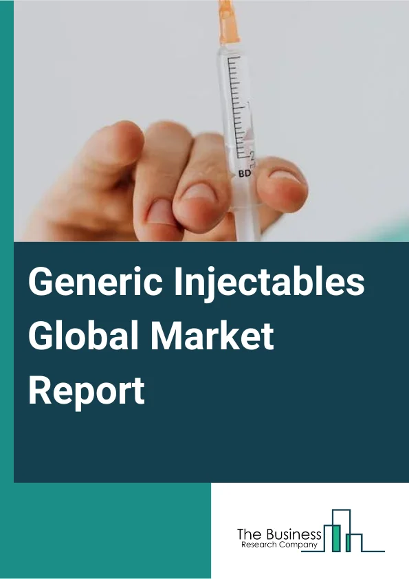 Generic Injectables Global Market Report 2024 – By Product Type (Monoclonal Antibodies, Cytokines, Insulin, Vaccines, Other Products), By Container Type (Vials, Ampoules, Premix, Prefilled Syringes, Other Containers), By Route Of Administration (Intravenous, Intramuscular, Subcutaneous, Other Routes Of Administration), By Distribution Channel (Hospital Pharmacy, Retail Pharmacy, Drug Stores, Online Prescription Stores), By Application (Oncology, Diabetes , Infectious Diseases , Blood Disorders , Musculoskeletal Disorders , Hormonal Disorders , Pain Management , CNS Diseases , Cardiovascular Diseases) – Market Size, Trends, And Global Forecast 2024-2033