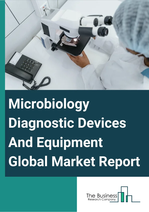 Microbiology Diagnostic Devices And Equipment Global Market Report 2024 – By Type (Laboratory Instruments, Microbiology Analyzers, Reagents And Consumables), By Reagents (Pathogen-Specific Kits, General Reagents), By End-User (Diagnostic Laboratories, Hospitals, Other End-Users) – Market Size, Trends, And Global Forecast 2024-2033