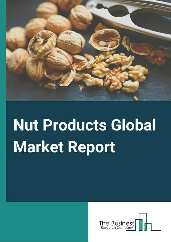 Nut Products Global Market Report 2024 – By Product Type( Nut Butter, Nut Paste/Marzipan Paste/Persipan Paste, Nut Fillings with Cocoa, Nut Fillings without Cocoa, Caramelized Nuts, Nut Flour), By Nut Type( Almonds, Hazelnuts, Walnuts, Cashews, Peanuts, Pistachios), By Form( Roasted Form, Unroasted Form), By Category( Organic, Conventional), By Application( Industrial Food Manufacturers, Chocolate Confectionery Products, Bakery Products, Ice Cream and Frozen Desserts, Cereals and Snack Bars, Beverages, Savory Products, Foodservice & Bakeries, Bakery Shops) – Market Size, Trends, And Global Forecast 2024-2033