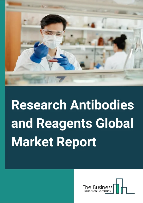 Research Antibodies and Reagents Global Market Report 2024 – By Technology (Western Blot, Immunofluorescence, Immunohistochemistry, Flow Cytometry, Enzyme-Linked Immunosorbent Assay (Elisa), Others), By Application (Proteomics, Genomics, Other Applications), By End User (Pharmaceutical & Biotechnology Industry, Academic & Research Institutes, Contract Research Organizations (CROs)) – Market Size, Trends, And Global Forecast 2024-2033