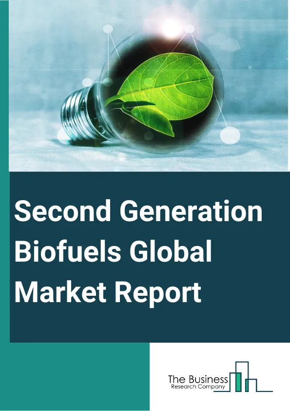 Second Generation Biofuels Global Market Report 2024 – By Type (Cellulosic Ethanol, Biodiesel, Bio Butanol, Bio Dimethylether (DME), Other Types), By Process (Biochemical Process, Thermochemical Process), By Feedstock (Simple Lignocellulose, Complex Lignocellulose, Syngas, Algae, Other Feedstocks), By Application (Transportation, Power Generation, Other Applications) – Market Size, Trends, And Global Forecast 2024-2033