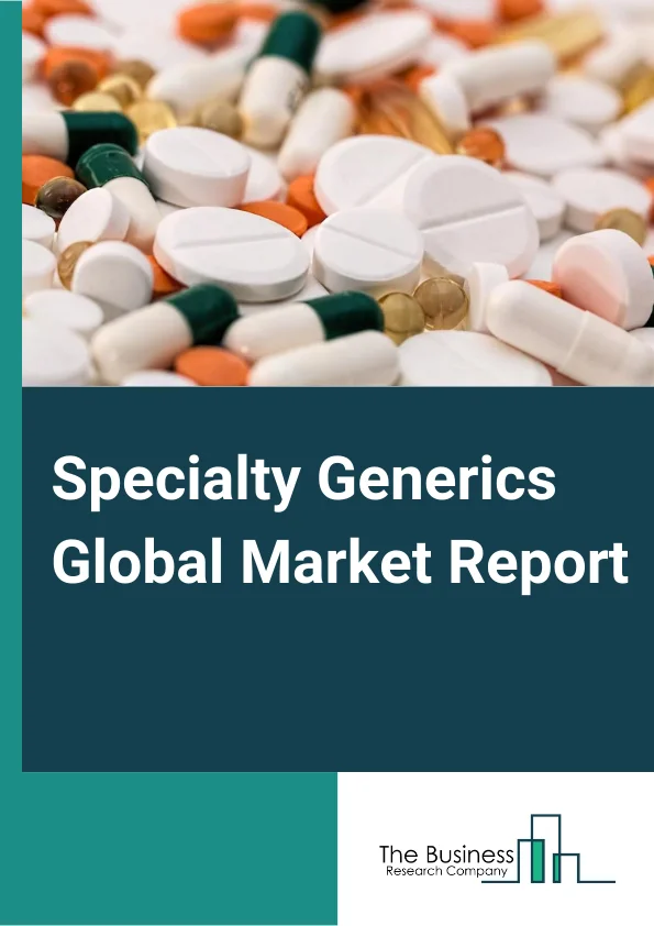 Specialty Generics Global Market Report 2024 – By Route Of Administration (Injectables, Oral, Other Route Of Administration), By Indication (Oncology, Autoimmune Diseases, Infectious Diseases, Other Indication), By Distribution Channel (Retail Pharmacies, Specialty Pharmacies, Hospital Pharmacies) – Market Size, Trends, And Global Forecast 2024-2033