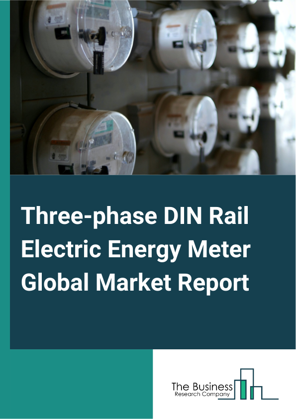 Three phase DIN Rail Electric Energy Meter