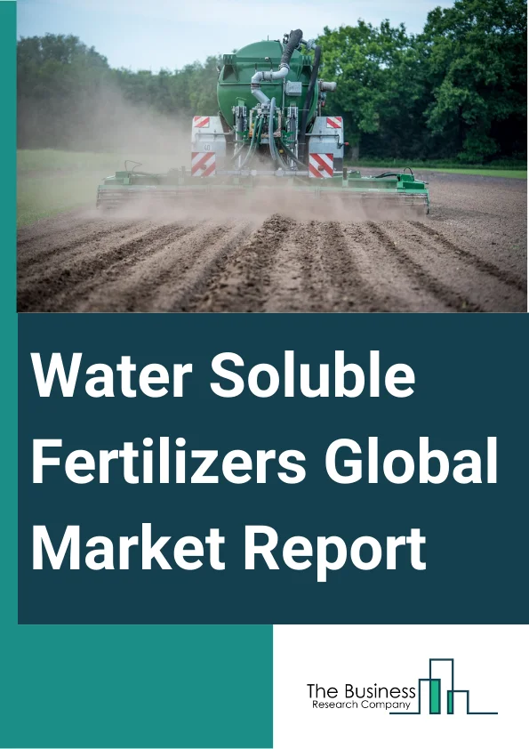 Water-Soluble Fertilizers Global Market Report 2024 – By Type (Nitrogenous, Phosphatic, Potassic, Other Types), By Form (Dry, Liquid), By Crop Type (Field Crops, Horticultural Crops, Plantation, Turf And Ornamentals, Other Crop Types), By Application (Foliar, Fertigation) – Market Size, Trends, And Global Forecast 2024-2033